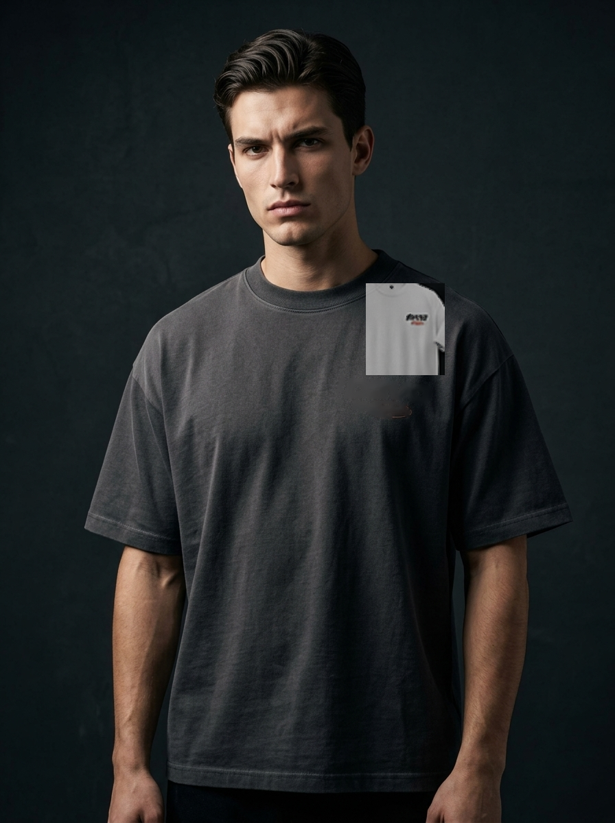 WOMEN'S PADDOCK OVERSIZED BOYFRIEND TEE — front — Front Design